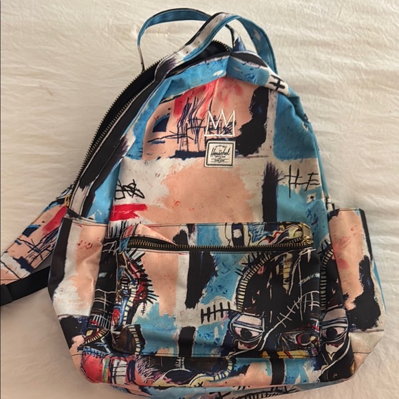 coach basquiat track backpack Jean Michel Basquiat Backpack Coach X Jean Michel Basquiat Track Backpack  In Signature Canvas